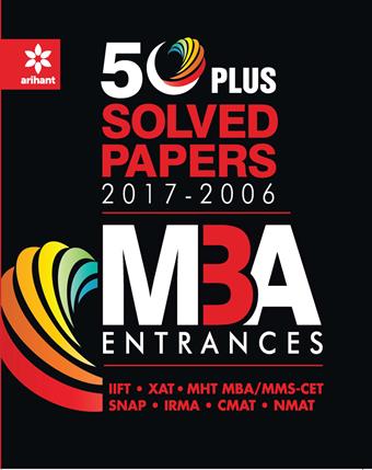 Arihant 50 Plus Solved Papers MBA Entrances 2006 